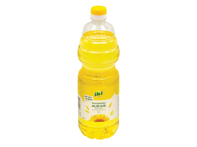 Saulėgrąžų aliejus IKI, 1 l
