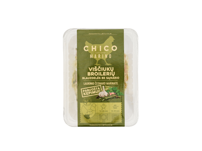 Viščiukų broil. blauzdelės be sąn. laukinių česnakų marinate, 500 g