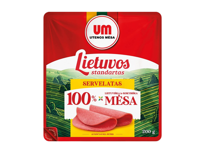 Karšt.rūk. dešra LIETUVIŠKAS STANDARTAS, 200g
