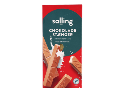 Pien. šokol. batonėl. su įd. SALLING, 200 g