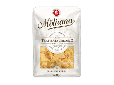 Makaronai MAFALDA CORTA LAMOLISANA Nr. 77, 500 g
