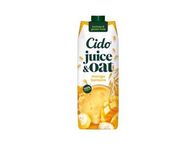 Mangų ir bananų skonio avižų gėrimas CIDO, 1 l