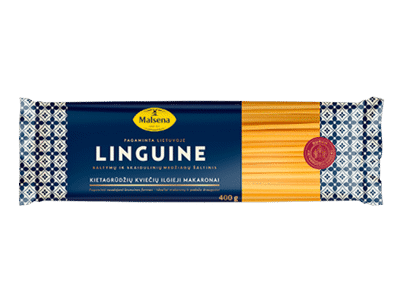 Kietagrūdžių kviečių makaronai MALSENA (liežuvėliai), 400 g