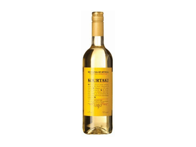 Baltasis sausas vynas KOURTAKI RETSINA OF ATTICA, 750 ml