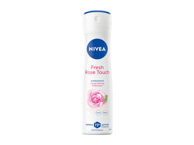 NIVEA purškiamas dezodorantas antiperspirantas moterims Fresh Rose Touch, 150 ml