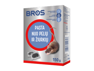 Pasta BROS nuo pelių ir žiurkių, 150 g