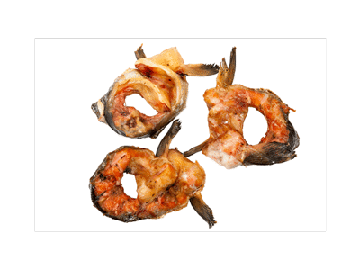 Karštai rūkytos atlantinių lašišų pažiaunės, 1 kg