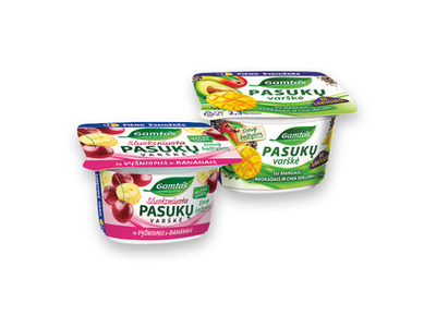GAMTOS pasukų varškė (2 rūš.), 130 g