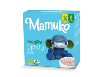 Ekologiška MAMUKO grikių košė (nuo 6 mėn.), 240 g