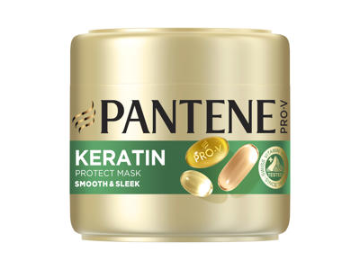 Plaukų kaukė PANTENE Smooth&Silky Active Nutri-Plex, 300 ml