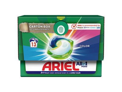 Skalbimo kapsulės ARIEL Color, 13 skalb.