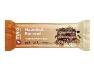 Baltym. vaflinis batonėlis MAXI NUTRITION su riešutų glajumi, 39 g