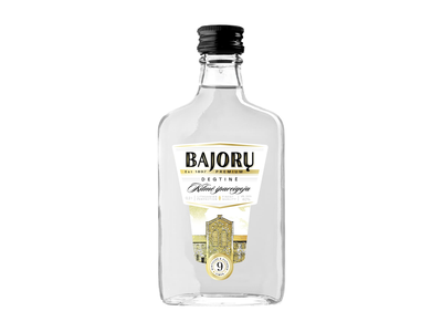 Degtinė BAJORŲ PREMIUM, 40 %, 0,2 l