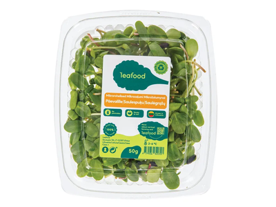 Saulėgrąžų mikrožalumynai LEAFOOD, 25 g