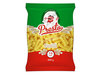 Makaronai PRESTO Fusilli, 400 g