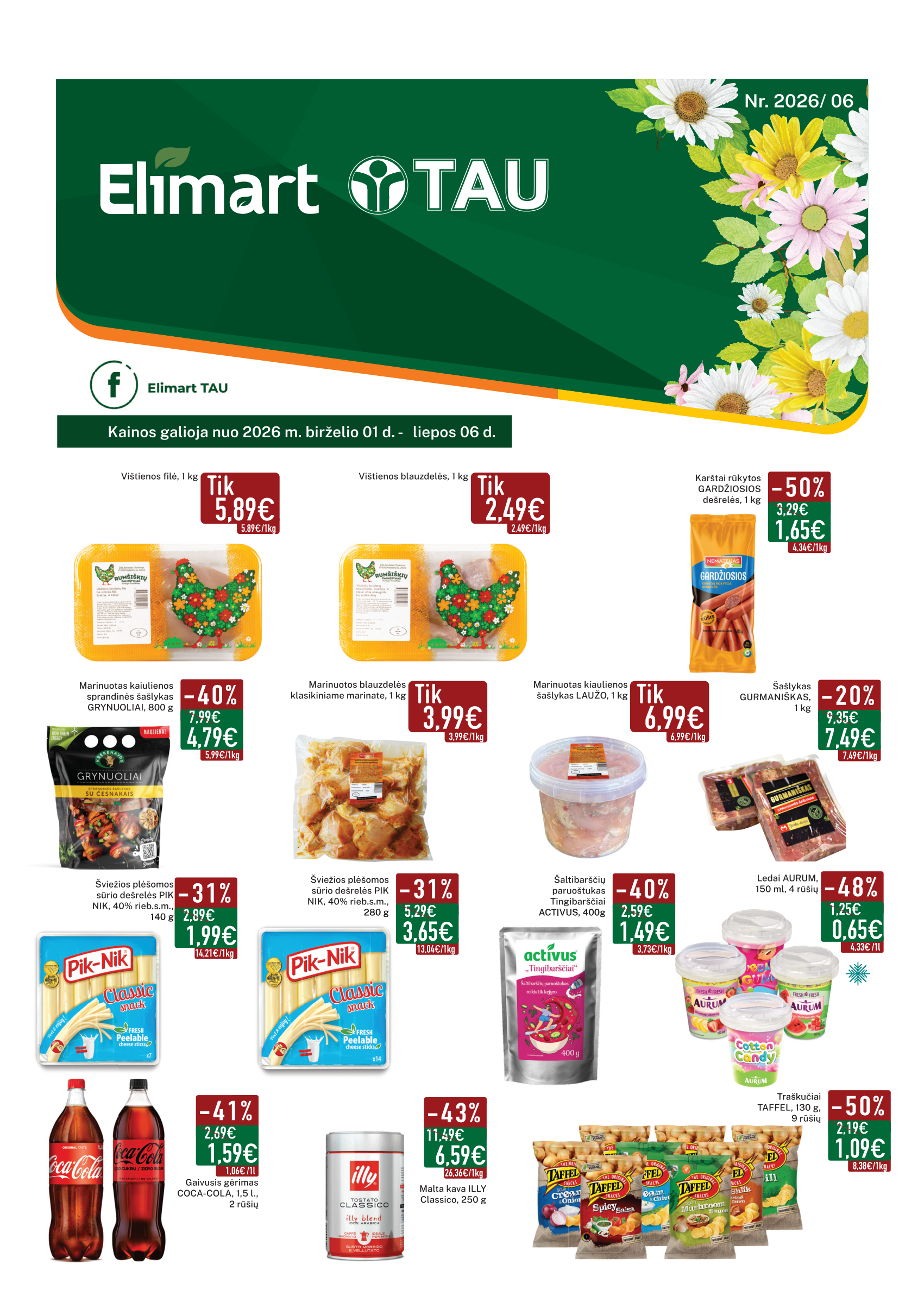 Elimart savaitinis leidinys Nr. 6 – 1 puslapis