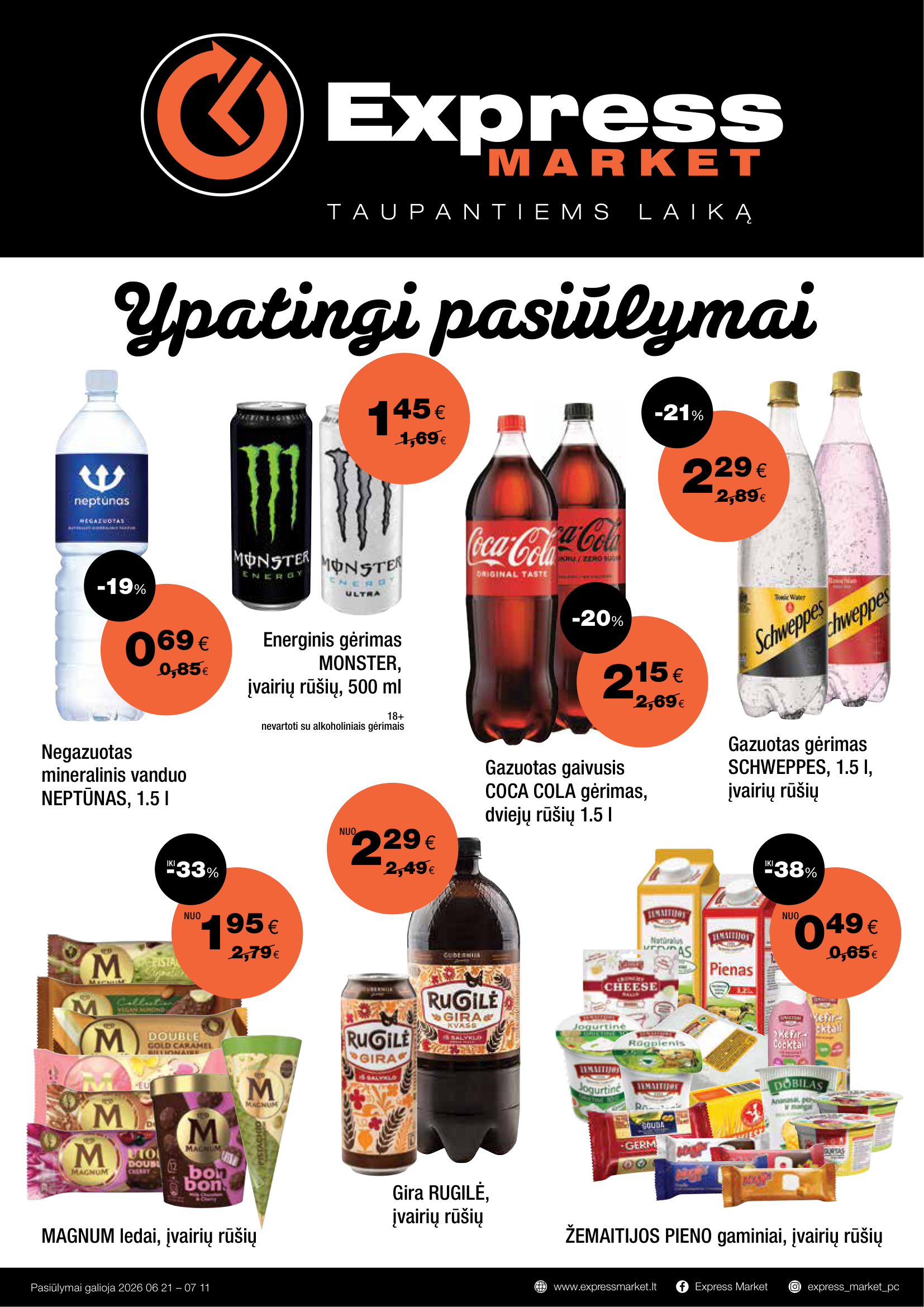 Ypatingi pasiūlymai – 1 puslapis