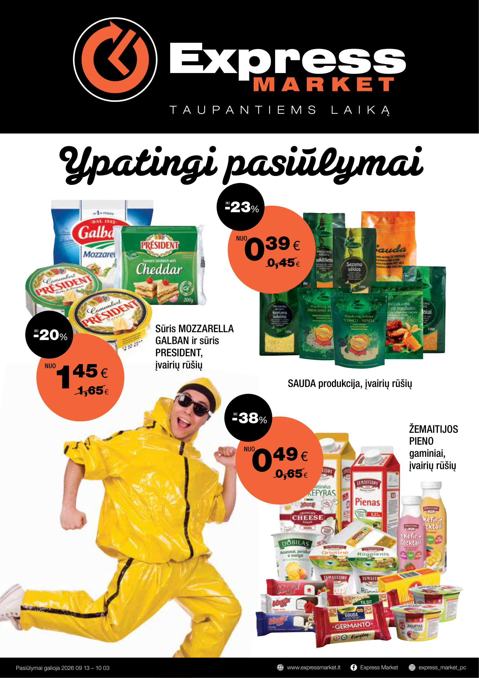 Ypatingi pasiūlymai – 1 puslapis