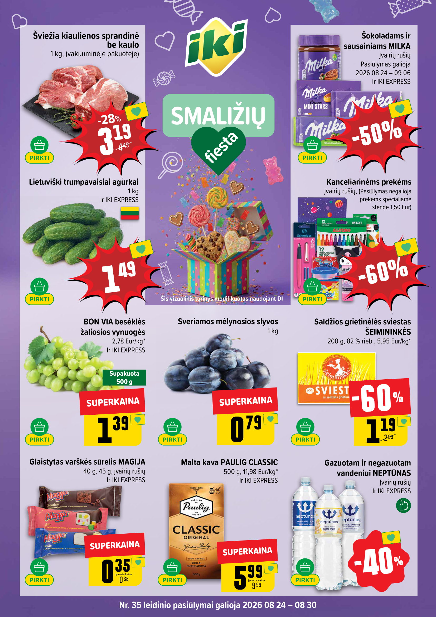 SMALIŽIŲ fiesta – 1 puslapis