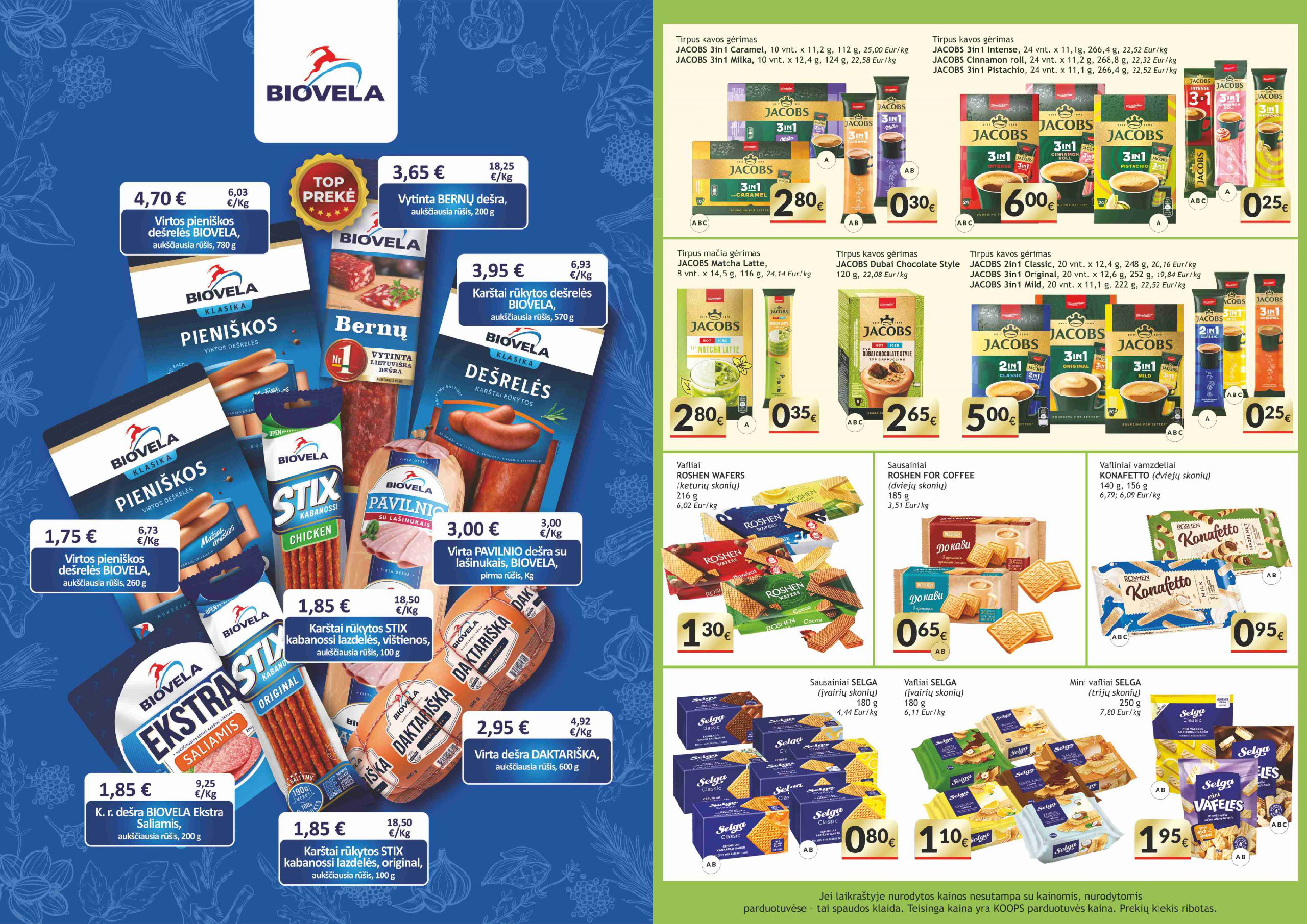 KOOPS PREKYBOS SISTEMA REKOMENDUOJA – 3 puslapis