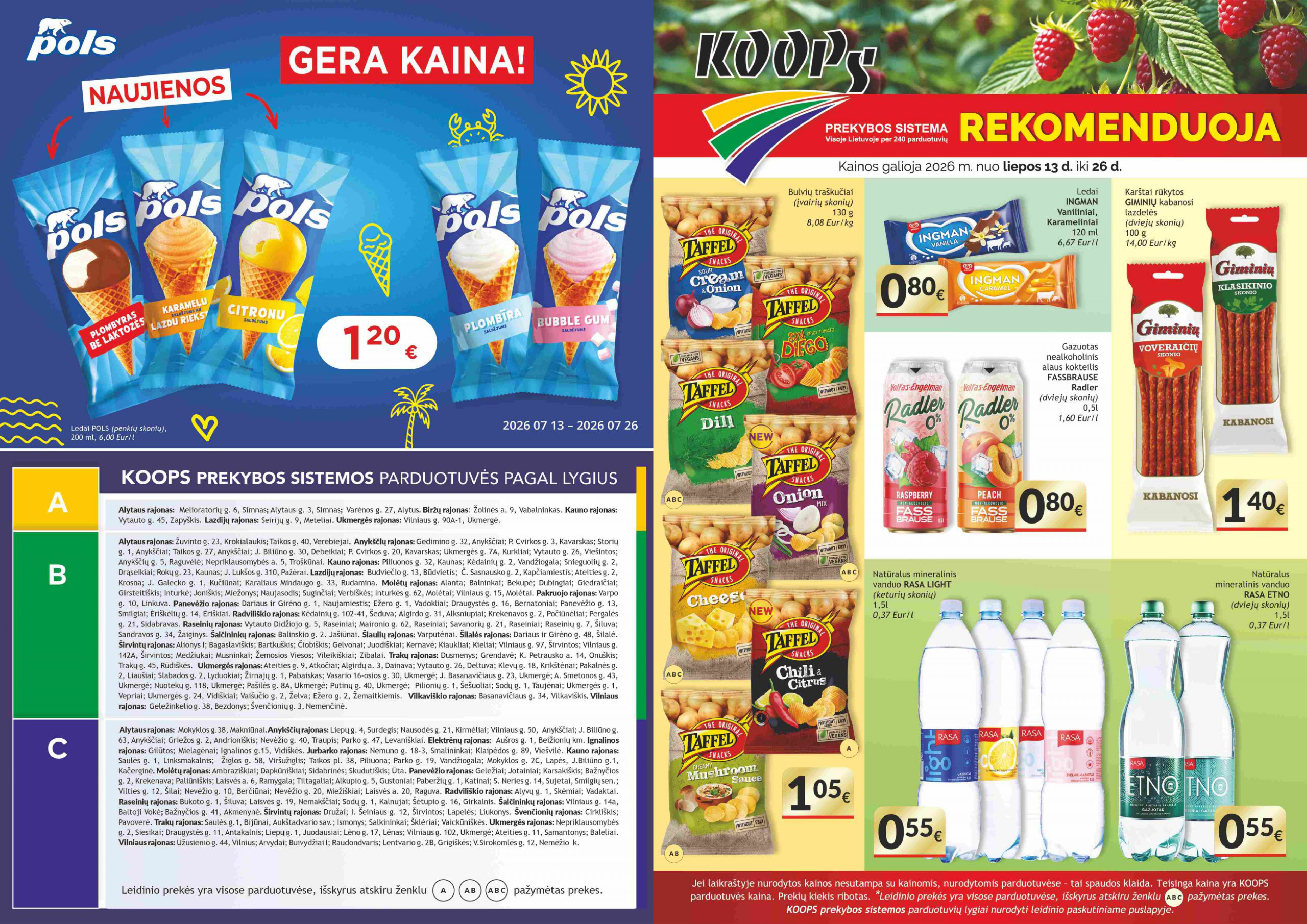 KOOPS REKOMENDUOJA – 1 puslapis