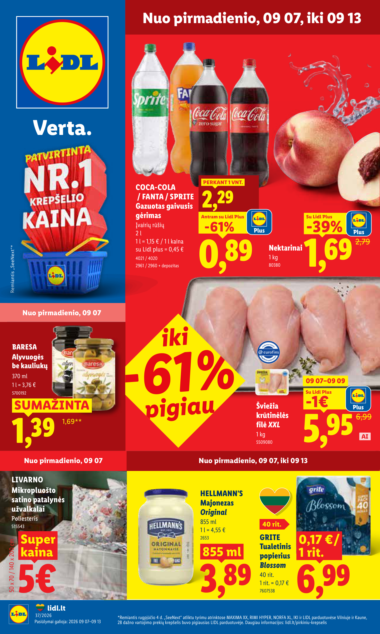Verta. PATVIRTINTA NR.1 KREPŠELIO KAINA – 1 puslapis