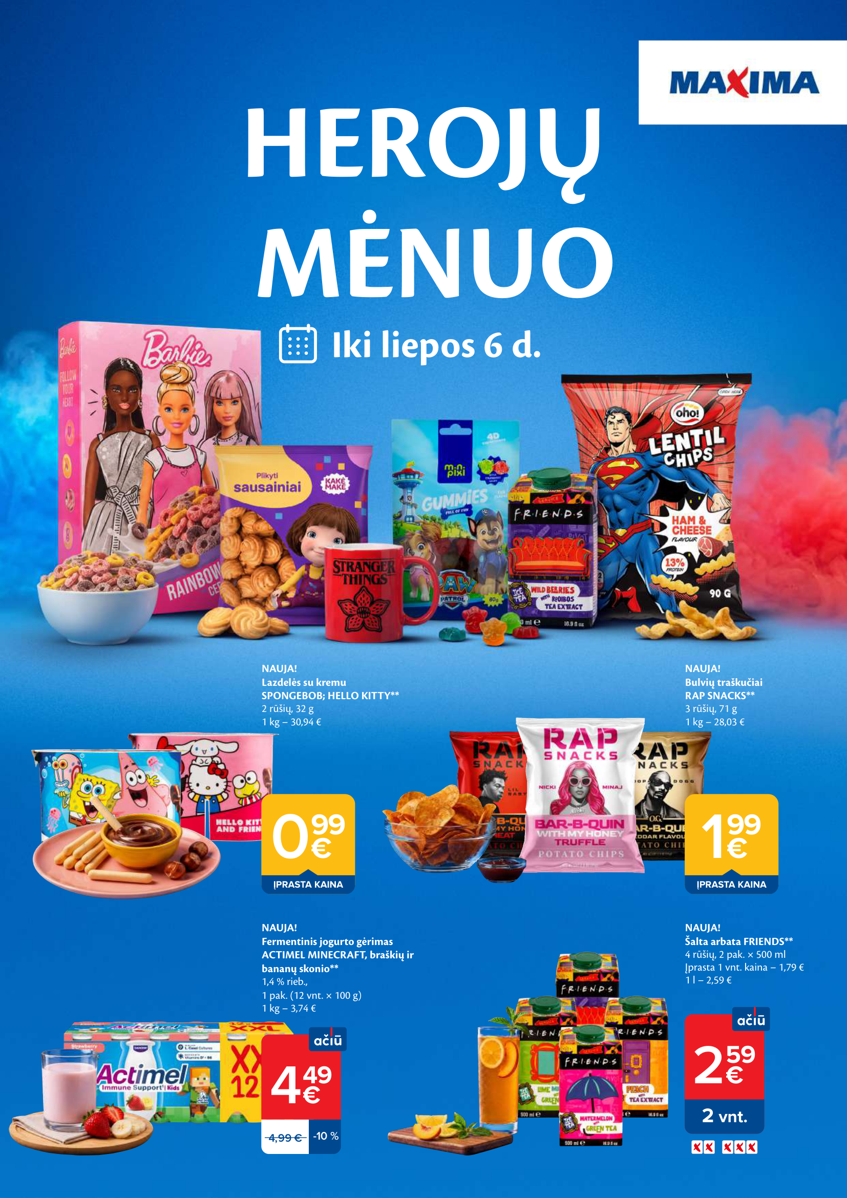 HEROJŲ MĖNUO – 1 puslapis