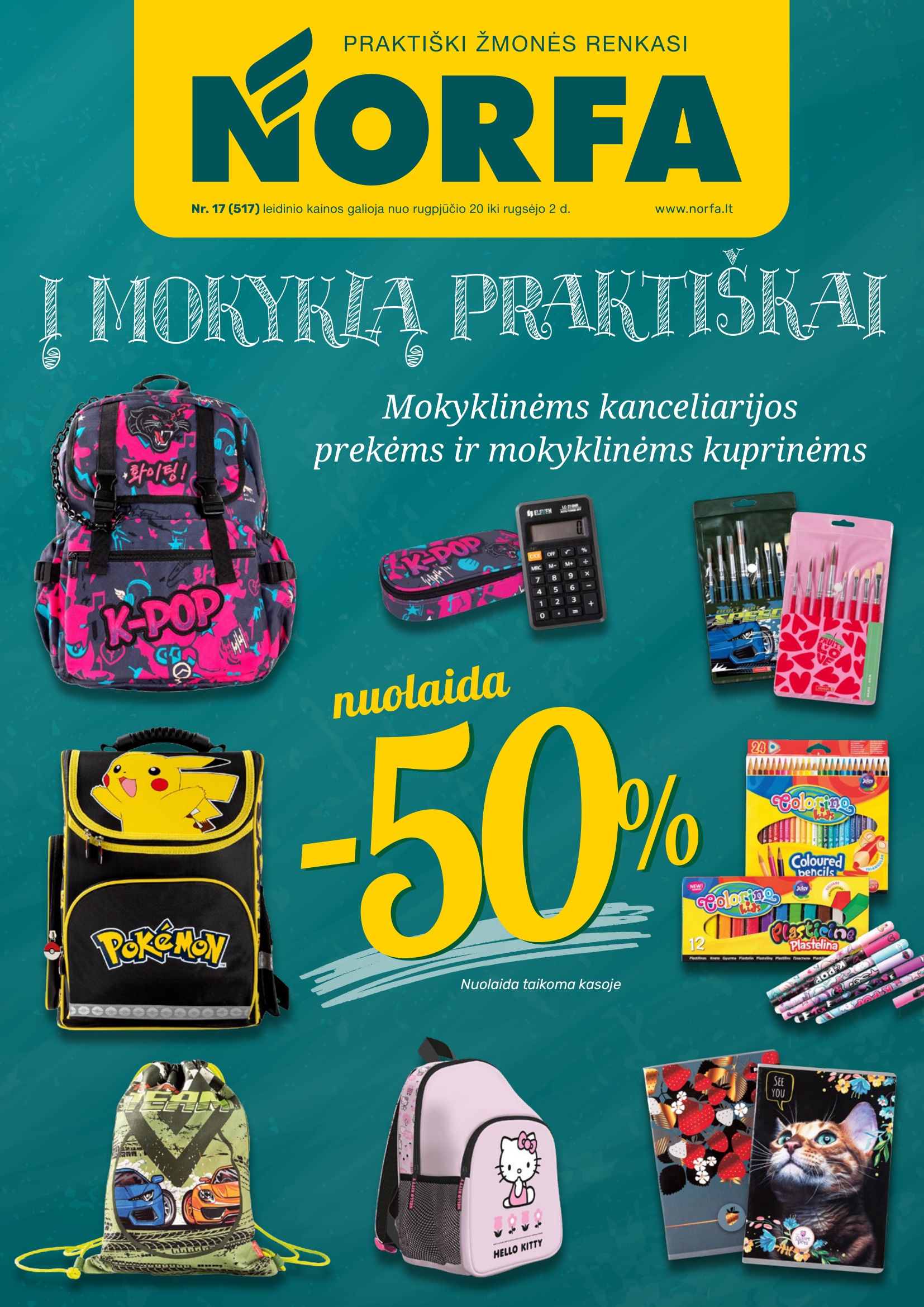Į MOKYKLĄ PRAKTIŠKAI – 1 puslapis