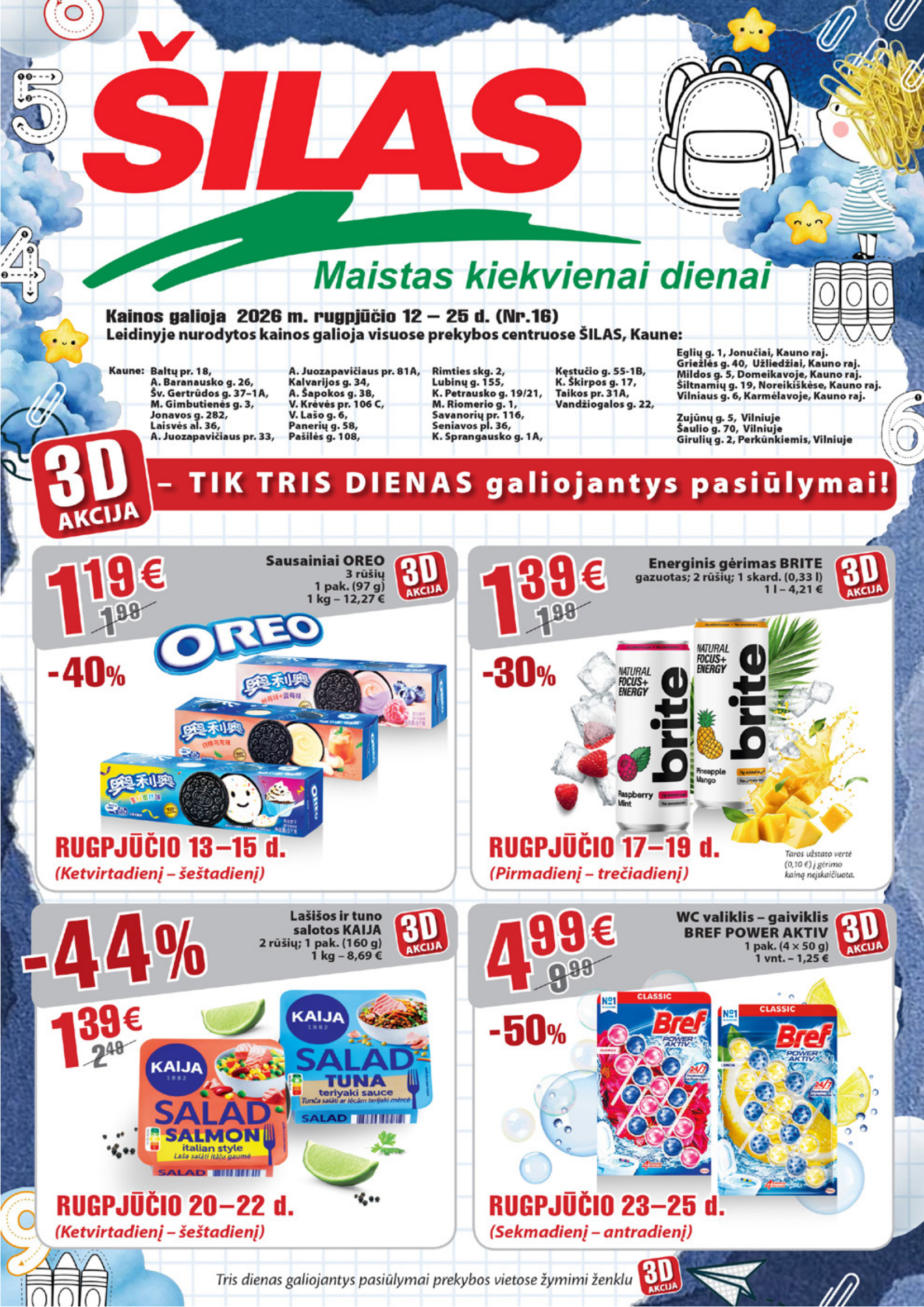 Maistas kiekvienai dienai – 1 puslapis