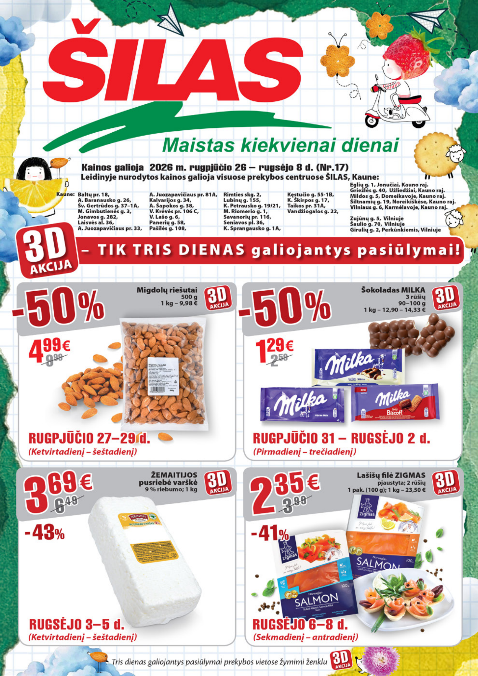 Silas savaitinis leidinys Nr. 17 – 1 puslapis