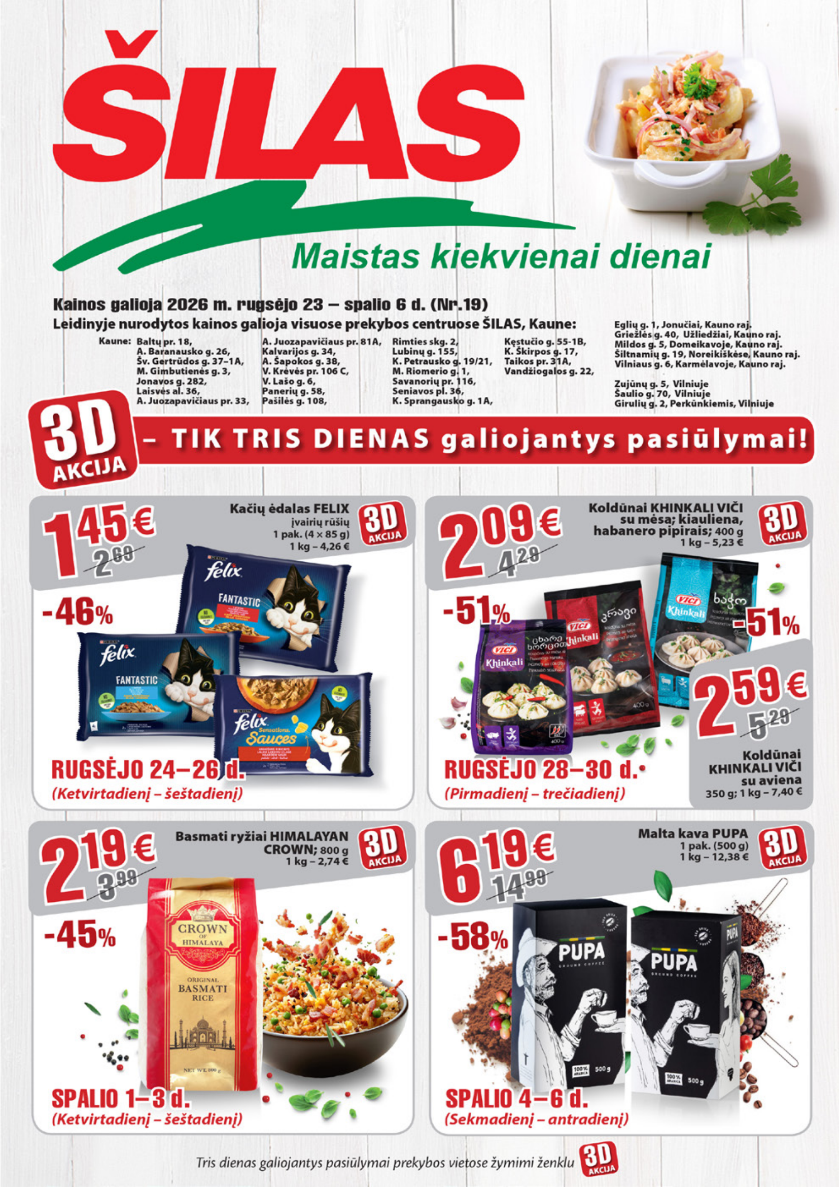 Maistas kiekvienai dienai – 1 puslapis