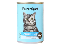 Kons. ėd. kat. su žuvimi PURRRFECT, 415g