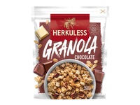 Granola su 3 rūšių šokoladu HERKULESS, 350 g