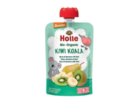 Eko  kriaušių,bananų,kivių tyrelė HOLLE KIWI KOALA, 8+ mėn., 100g