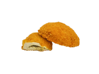 Šaldyti kapotos vištienos Kijevo kotletai su česnakų ir žolelių sviestu (kepti),~125g,  1 kg HALAL