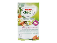 BYLY VANILLA veido depiliacinės juostelės (20 vnt.)
