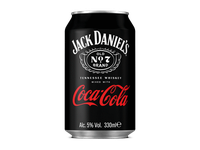 Alkoholinis kokteilis JACK DANIEL'S COCA-COLA, 330 ml