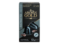Kavos kapsulės AROMA GOLD RISTRETTO,52 g