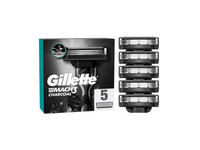 Skustuvo galvutės GILLETTE MACH3 Charcoal, 5vnt.