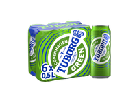 Šviesusis alus TUBORG, 6 vnt., 3 l