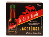 Likeris KRAUTERLIKOR JAGDFURST 35%, 4x0,02 l
