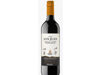 Sausas raudonasis vynas su saugoma geografine nuoroda SAN JUAN LA MANCHA 13,5%, 750 ml