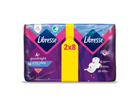 Hig. įklotai LIBRESSE ULTRA NIGHT, 16vnt