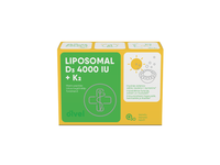 OLVEL, liposominis D3 4000 IU + K2, 30 kietosios kapsulės