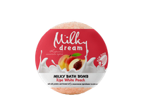 Vonios burbulas MILKY DREAM WHITE PEACH, 100 g