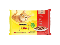 Konserv.kačių ėdalas FRISKIES mėsos su padaž. sk., 4x85 g