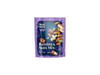 Razinų ir riešutų mišinys WELL DONE, 200 g