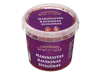 Marinuotas raudonas svogūnas, 170 g