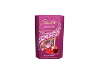 Lindt Lindor Raspberry & Cream Saldainiai 200 g
