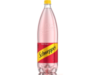 Gazuotas gaivusis gėrimas SCHWEPPES PINK, 1.5 l